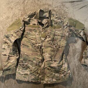 Army Combat Uniform Coat Adult Size Small Long OCP Multicam Camo Full Zip